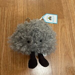Jellycat Authentic Amuseables Storm Cloud Bag Charm – New with Tag